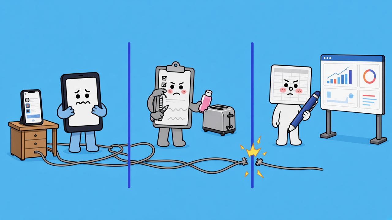베리픽 IA — 이용자·큐레이터·관리자를 섞으면 깨져요